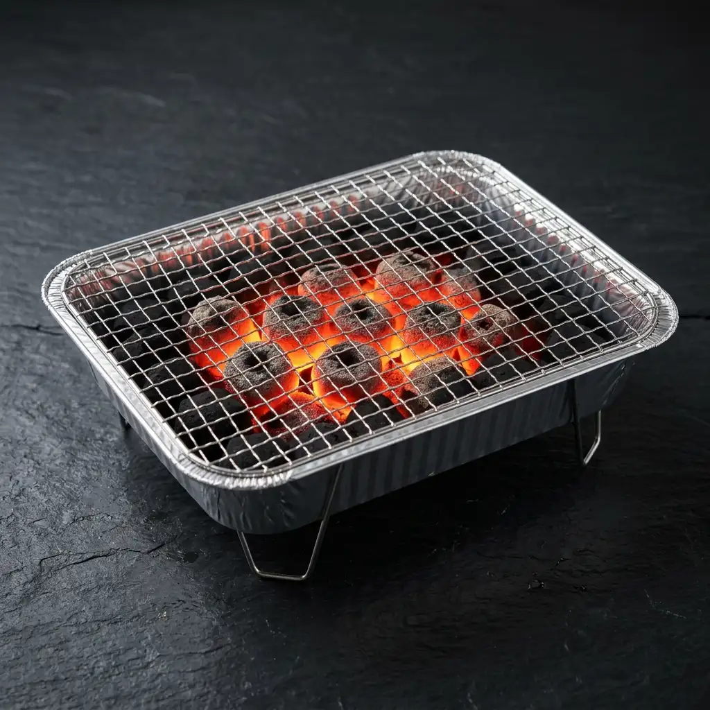 Disposable BBQ Charcoal Grill Tray | CocoVnex